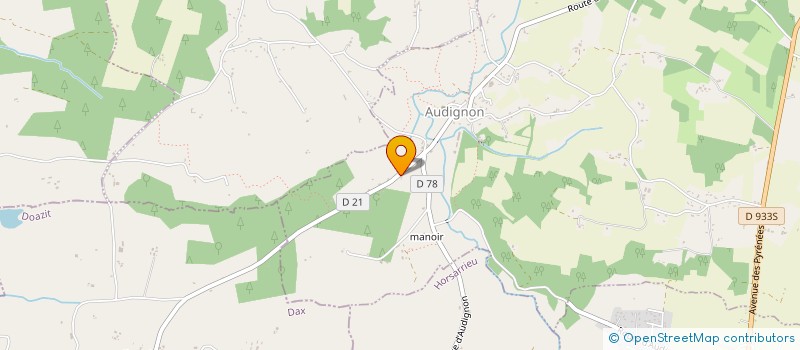 localisation de l'entreprise SCI ANTOMELO  CENON