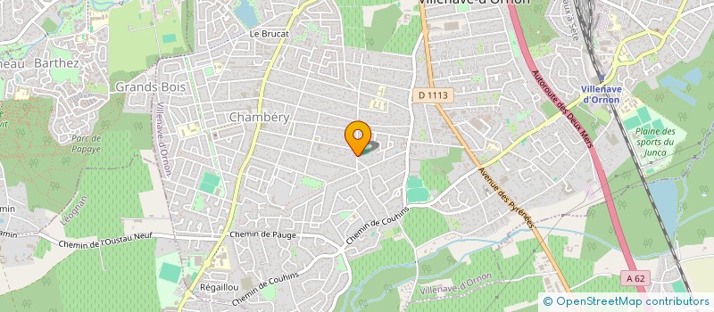 localisation de l'entreprise SCI ANTONE à VILLENAVE-D'ORNON