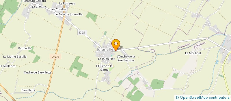 localisation de l'entreprise SCI ANTONIE à JURANVILLE