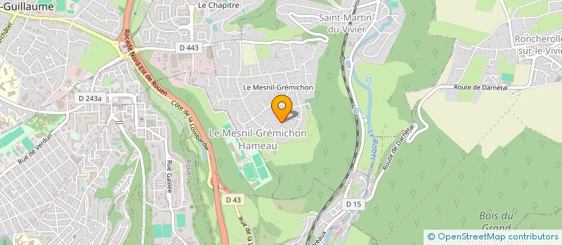 localisation de l'entreprise SCI ANTONIN  SAINT-MARTIN-DU-VIVIER