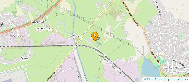 localisation de l'entreprise SCI ANTONUCCIO VINCENT ET LOUIS  DONGES