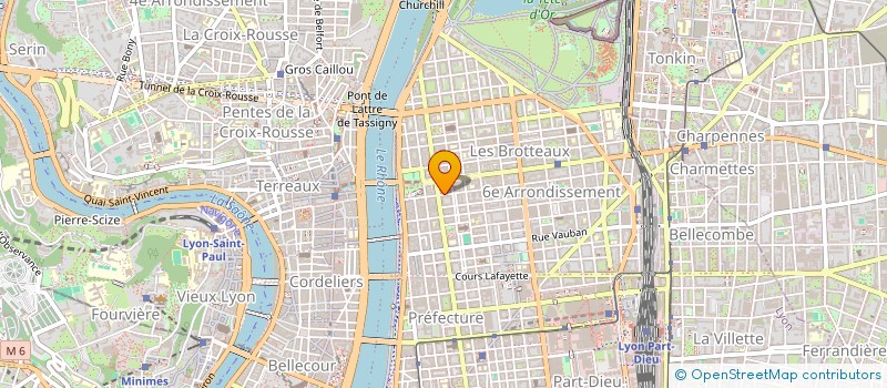 localisation de l'entreprise SCI ANTONY  LYON