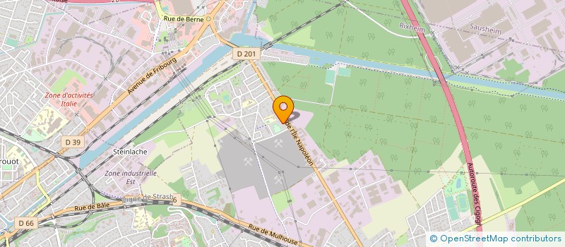 localisation de l'entreprise SCI ANTONY  RIXHEIM