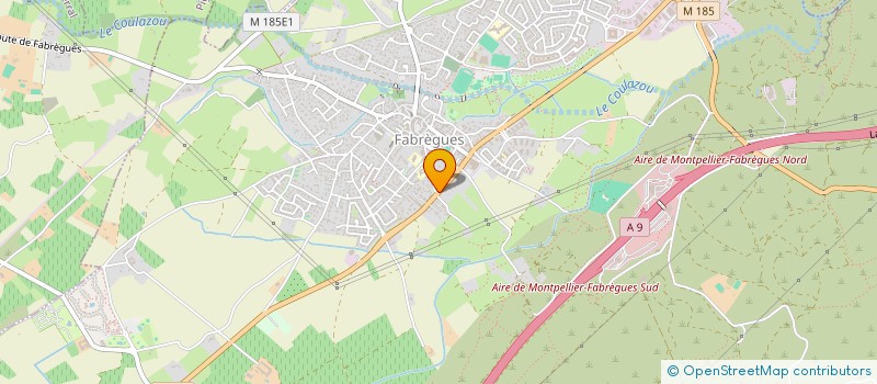 localisation de l'entreprise SCI ANTONY  FABREGUES