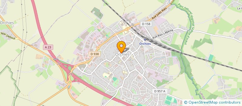 localisation de l'entreprise SCI ANTR ACT  AUCHY-LEZ-ORCHIES