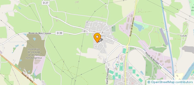 localisation de l'entreprise SCI ANTREM  MABLY