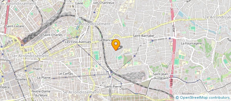 localisation de l'entreprise SCI ANTRO à MARSEILLE