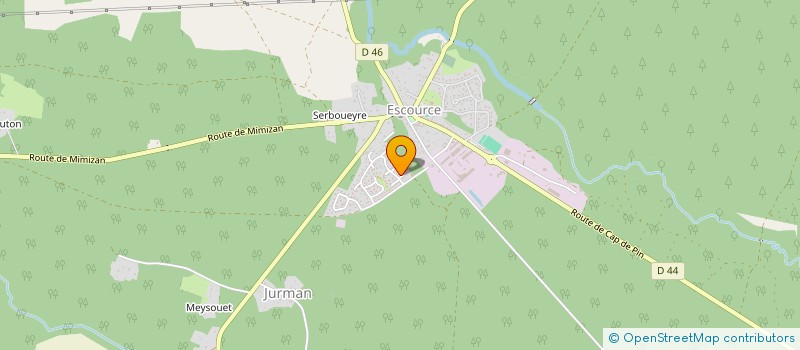 localisation de l'entreprise SCI ANTTIA  ESCOURCE