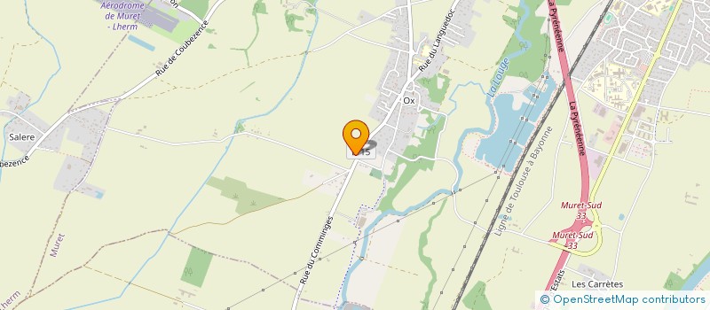 localisation de l'entreprise SCI ANTUNES CS  MURET