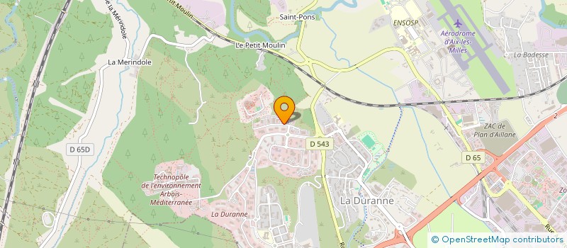localisation de l'entreprise SCI ANTVAL à AIX-EN-PROVENCE