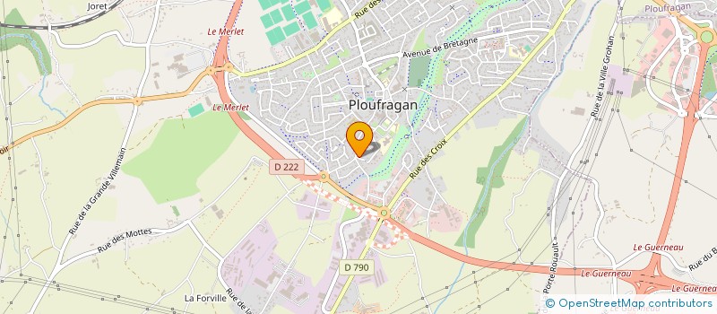 localisation de l'entreprise SCI ANUBIS  PLOUFRAGAN