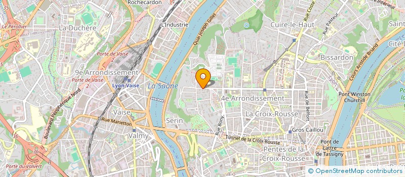 localisation de l'entreprise SCI ANVERT  LYON