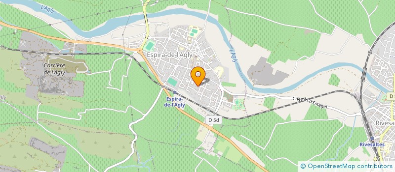 localisation de l'entreprise SCI ANVI à ESPIRA-DE-L'AGLY