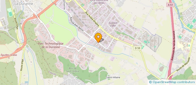 localisation de l'entreprise SCI ANVIMAR  AIX-EN-PROVENCE