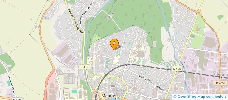 localisation de l'entreprise SCI ANVIR à MEAUX