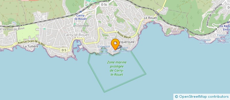 localisation de l'entreprise SCI ANVY  CARRY-LE-ROUET