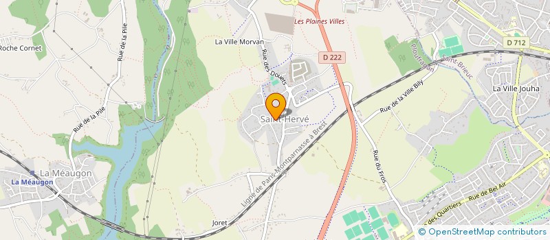 localisation de l'entreprise SCI ANWOOD  PLOUFRAGAN