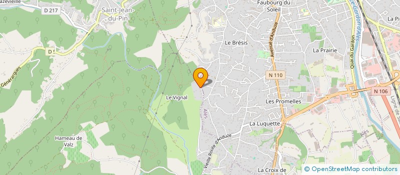 localisation de l'entreprise SCI ANYA à SAINT-CHRISTOL-LEZ-ALES