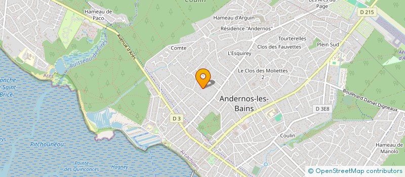 localisation de l'entreprise SCI ANYKO  ANDERNOS-LES-BAINS