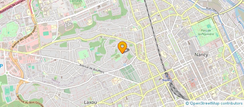 localisation de l'entreprise SCI ANYS  NANCY