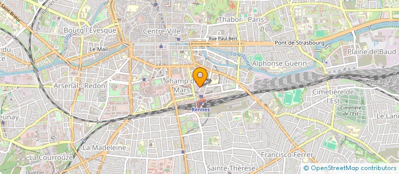 localisation de l'entreprise SCI ANYSIA  RENNES