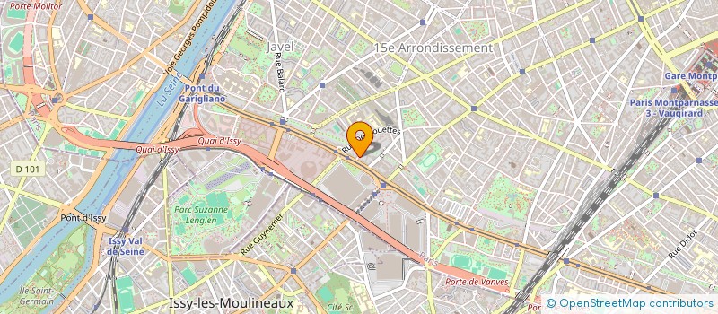 localisation de l'entreprise SCI ANYSIMO à PARIS