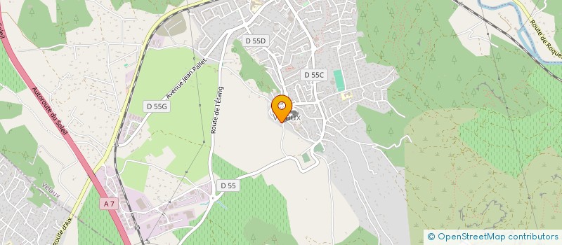 localisation de l'entreprise SCI AOC.IMMO à VELAUX