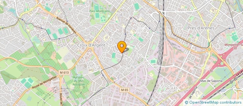 localisation de l'entreprise SCI AOKACHE  MONTPELLIER