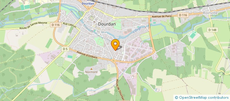 localisation de l'entreprise SCI AOP  DOURDAN