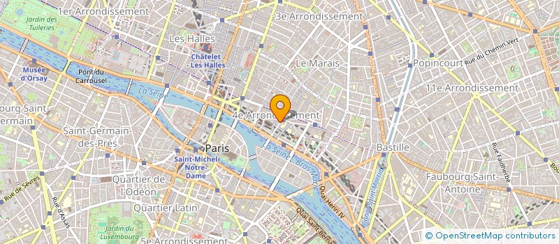 localisation de l'entreprise SCI AOROA à PARIS