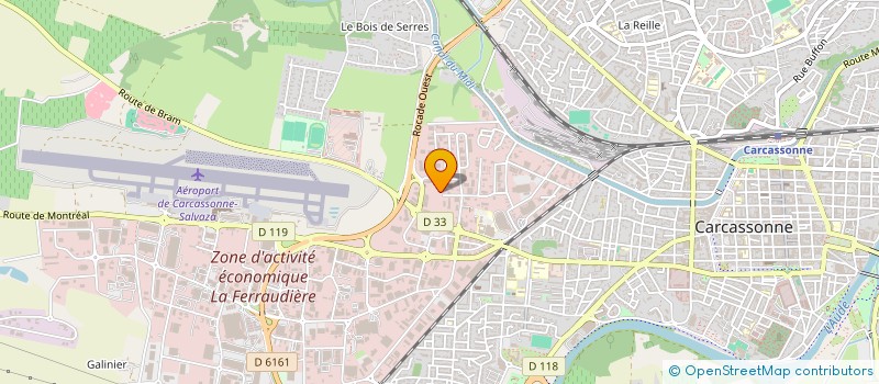 localisation de l'entreprise SCI AOULIBO à CARCASSONNE