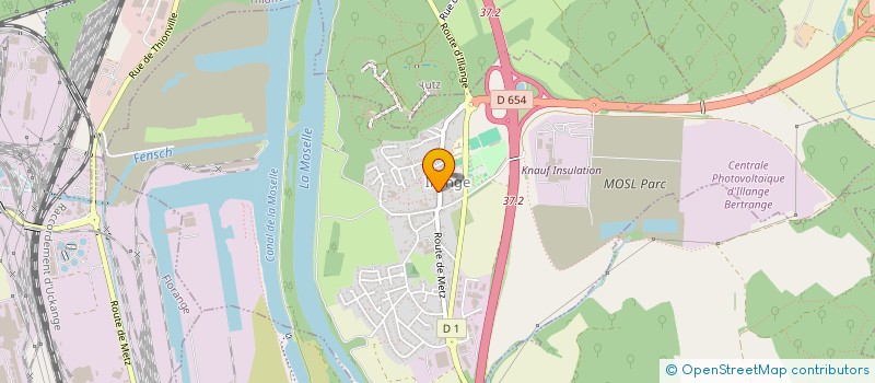 localisation de l'entreprise SCI AP  ILLANGE