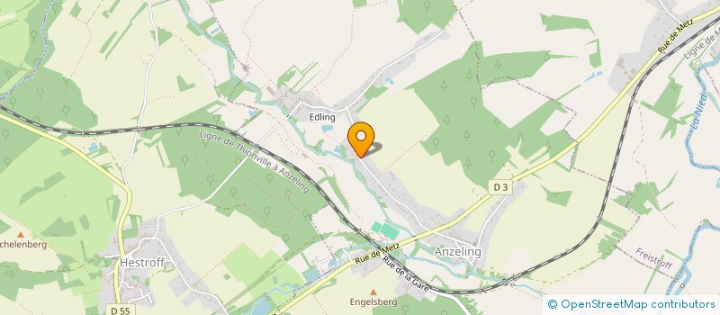 localisation de l'entreprise SCI AP  ANZELING