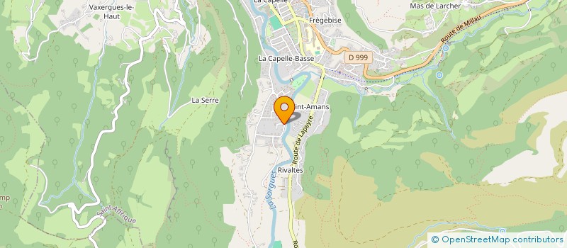 localisation de l'entreprise SCI AP IMMOBILIER  SAINT-AFFRIQUE