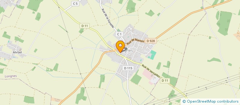 localisation de l'entreprise SCI AP INVEST  LONGNES