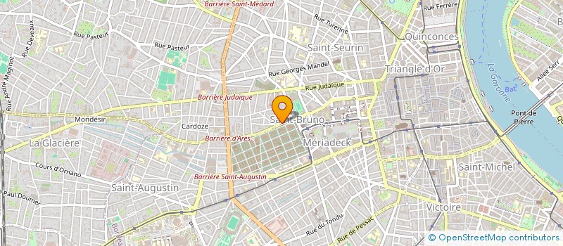 localisation de l'entreprise SCI AP INVEST  BORDEAUX