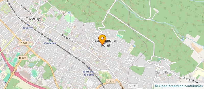 localisation de l'entreprise SCI AP-PR  SAINT-LEU-LA-FORET