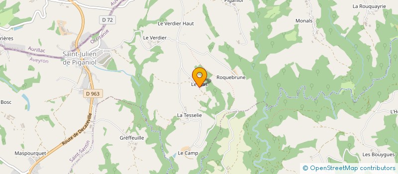 localisation de l'entreprise SCI AP TOULOUSE  SAINT-SANTIN