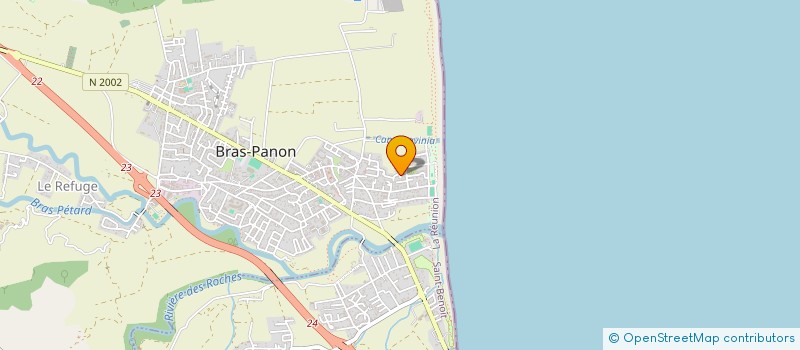 localisation de l'entreprise SCI APAA  BRAS-PANON