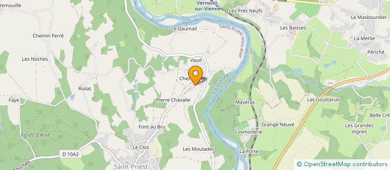 localisation de l'entreprise SCI APAC à SAINT-PRIEST-SOUS-AIXE