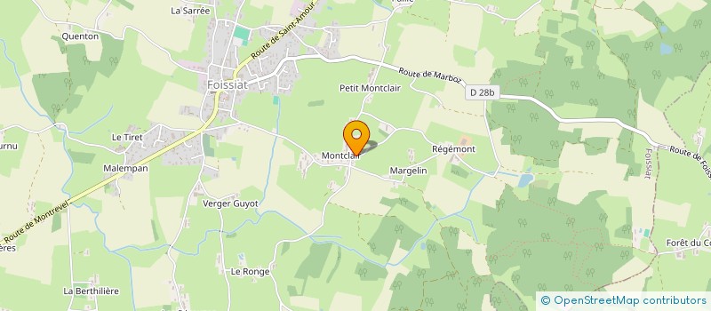 localisation de l'entreprise SCI APACH à FOISSIAT