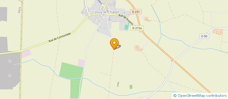 localisation de l'entreprise SCI APACHE à JOUY-LE-CHATEL