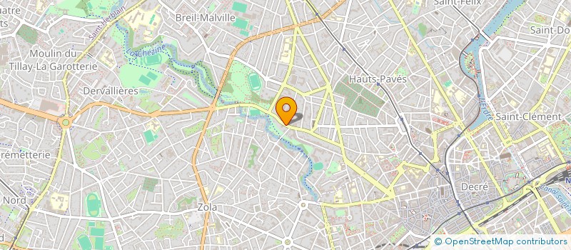 localisation de l'entreprise SCI APACHE  NANTES