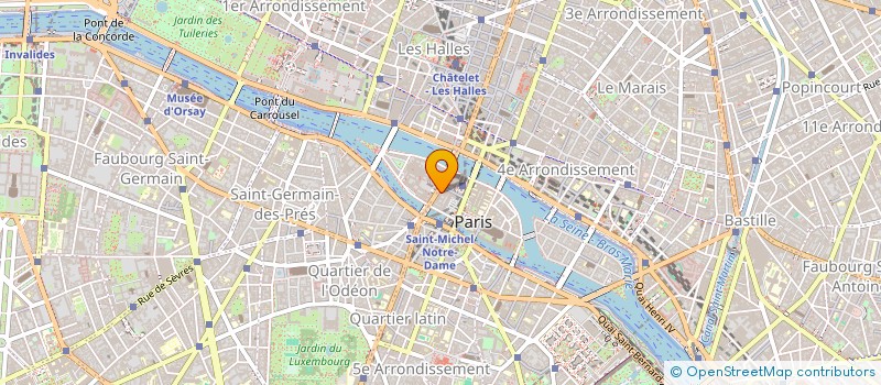 localisation de l'entreprise SCI APACHRIS II  PARIS