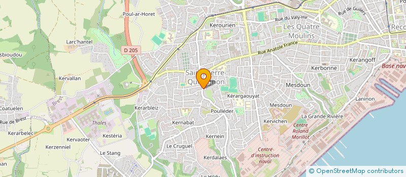 localisation de l'entreprise SCI APAISA  BREST