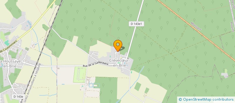 localisation de l'entreprise SCI APAJU  CREVECUR-EN-BRIE