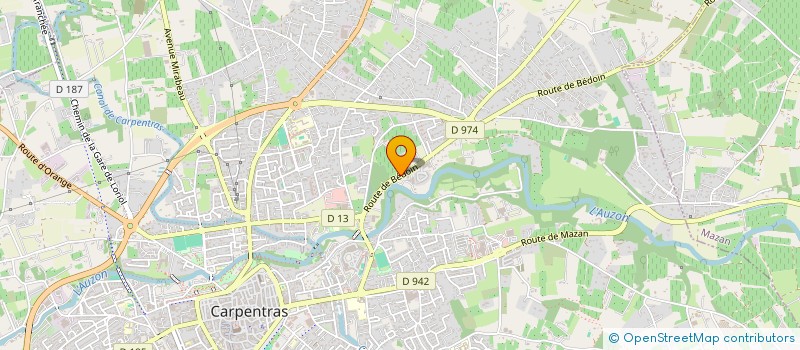 localisation de l'entreprise SCI APAL  CARPENTRAS