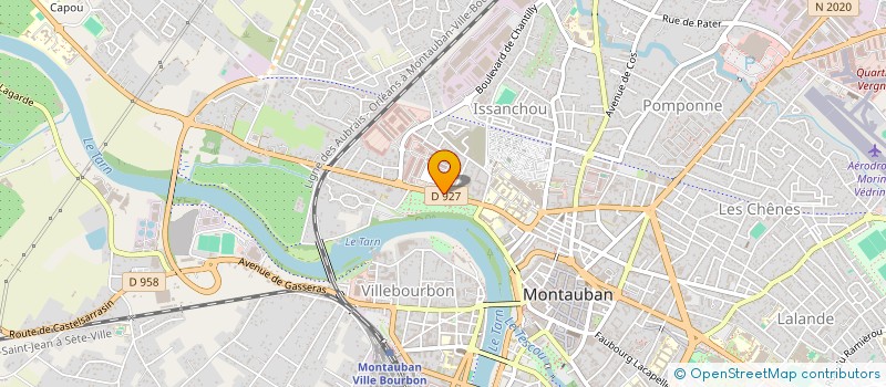 localisation de l'entreprise SCI APAR  MONTAUBAN