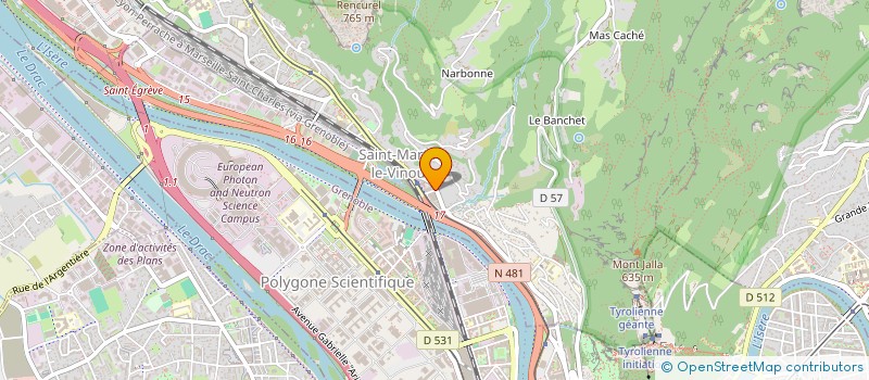 localisation de l'entreprise SCI APART  SAINT-MARTIN-LE-VINOUX