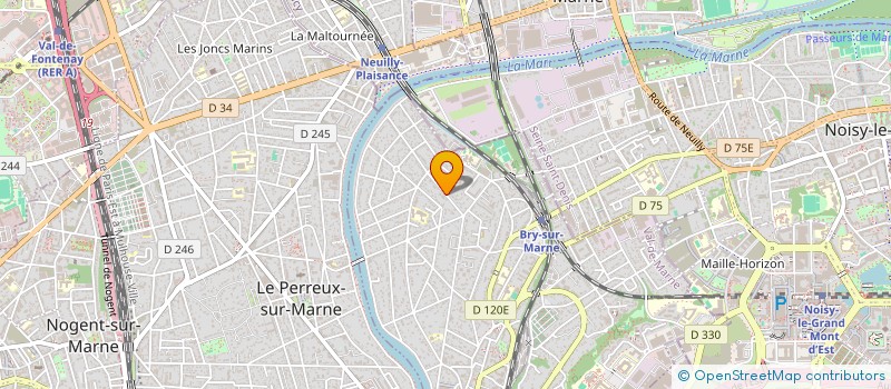 localisation de l'entreprise SCI APART INVEST  BRY-SUR-MARNE